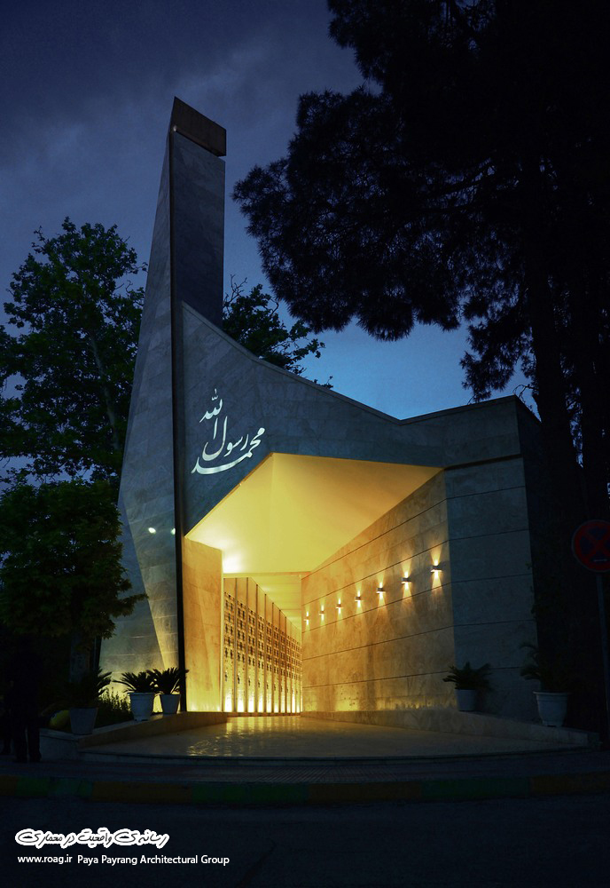 طراحی مسجد محمد رسول الله