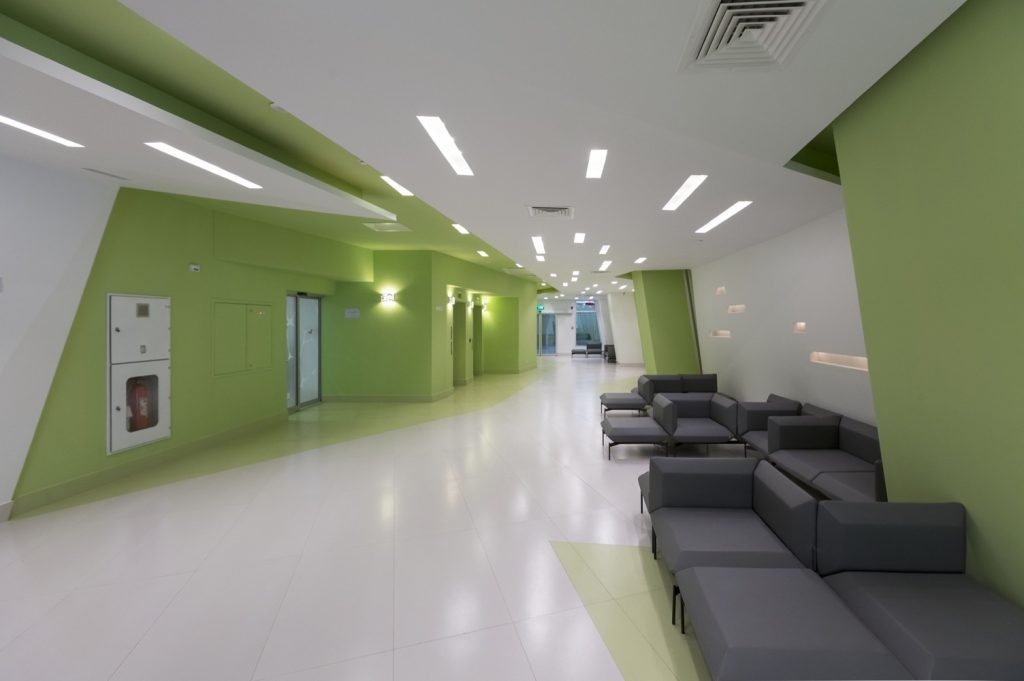 طراحی داخلی بیمارستان پارس