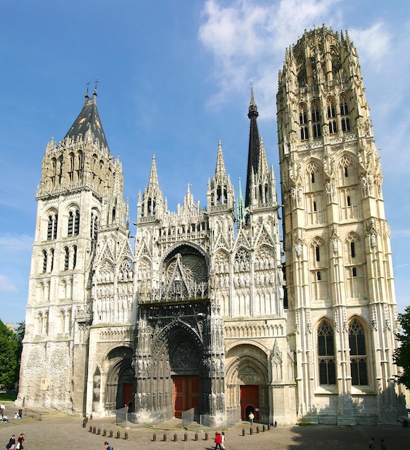 کلیسای روآن (Rouen Cathedral) در فرانسه 