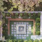 طراحی حیاط پردیس خانه